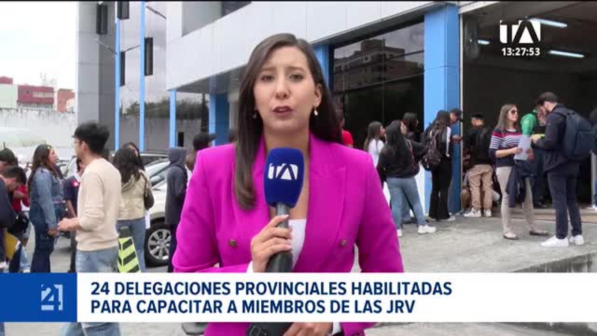 Arranca capacitación a miembros de Juntas Receptoras del Voto a nivel nacional
