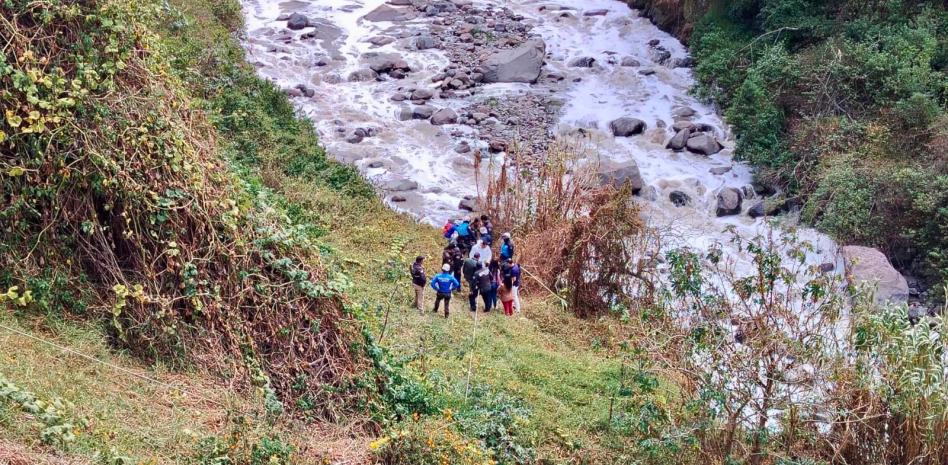 Localizan cuerpo de Lizeth Bunshi en el río Machángara tras 38 días de búsqueda