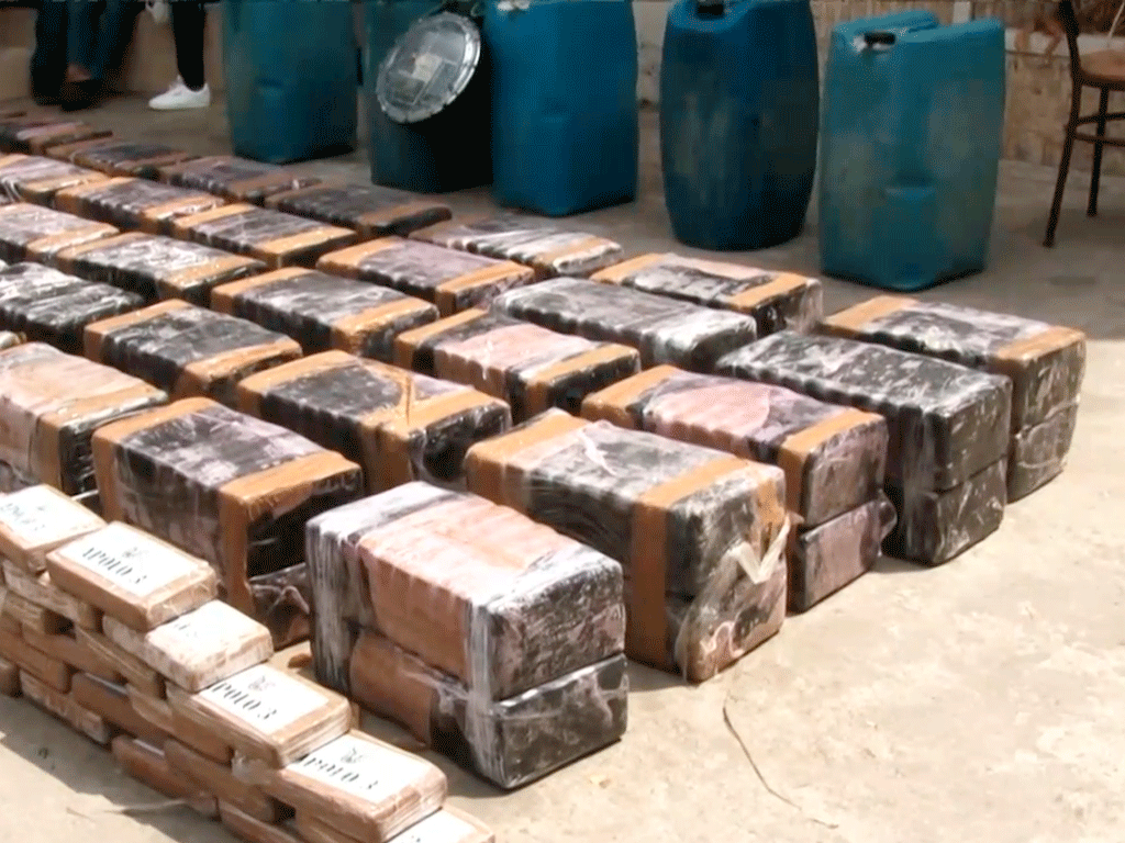 Cinco toneladas de droga fueron decomisadas en Guayaquil